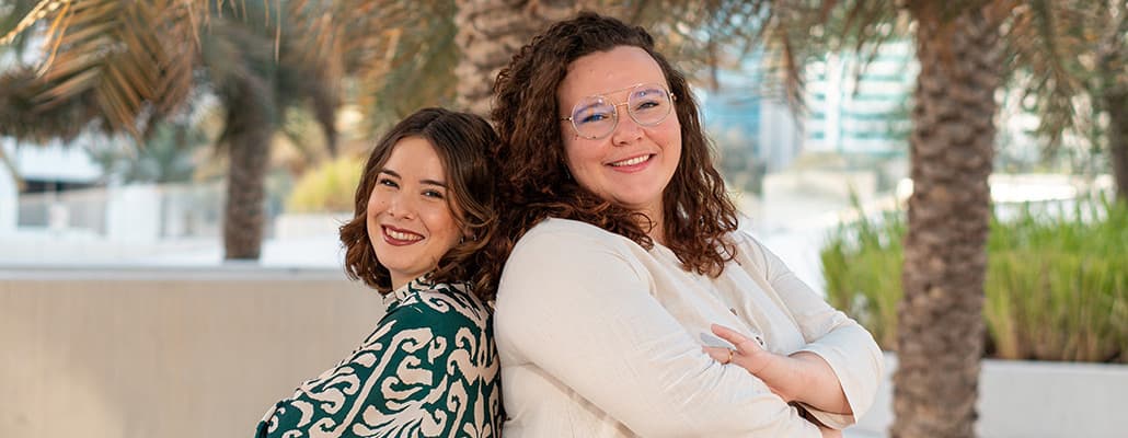Portrait of Sabrina Mathieu, co-founder of Bonjour Arabia