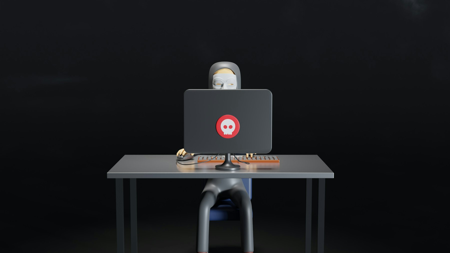 Security workstation illustrating access and secret review.