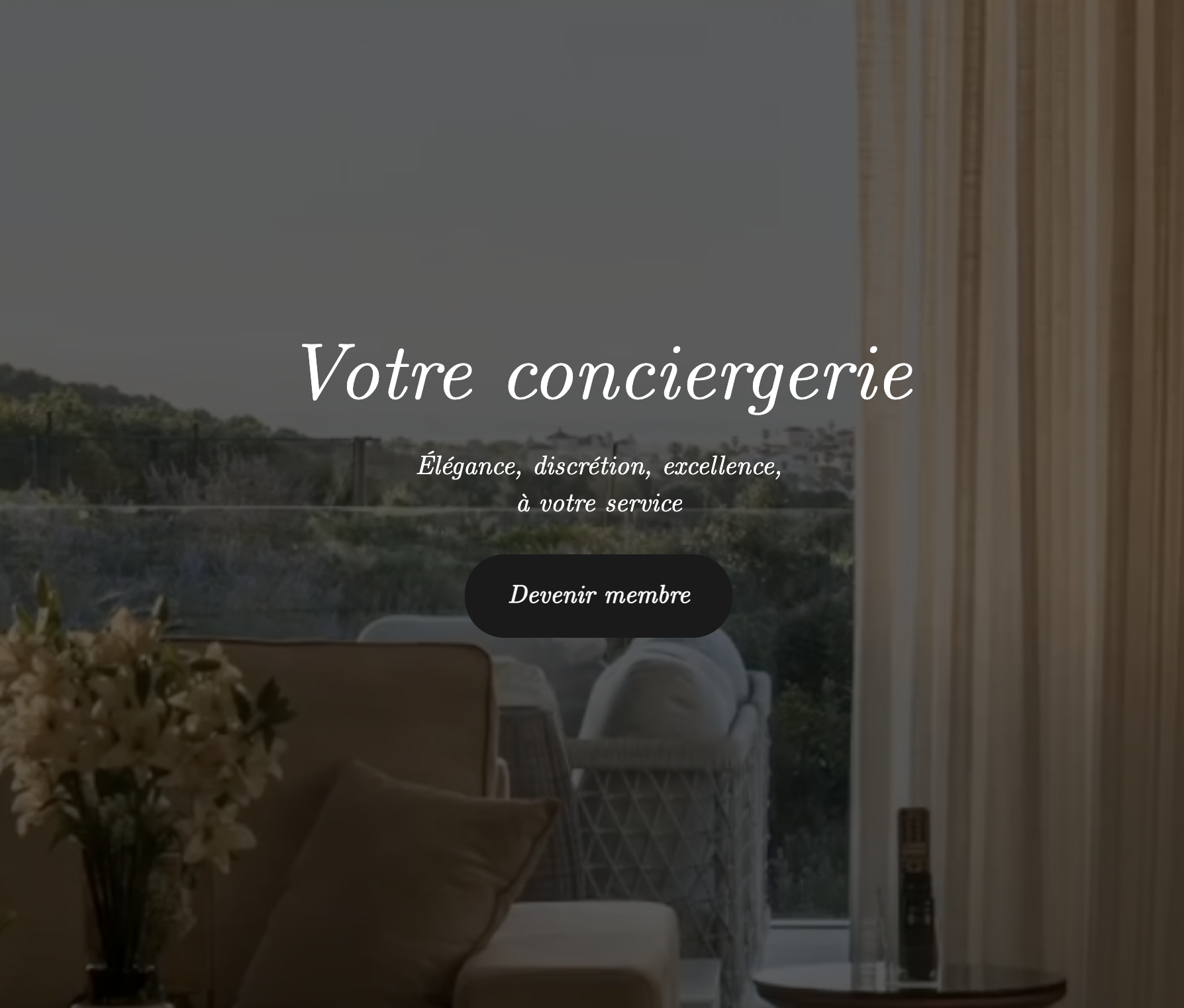 Site vitrine — Design classe